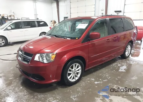 2014 Dodge Grand Caravan Sxt из США, поврежденный, VIN 2C4RDGCG7ER102809